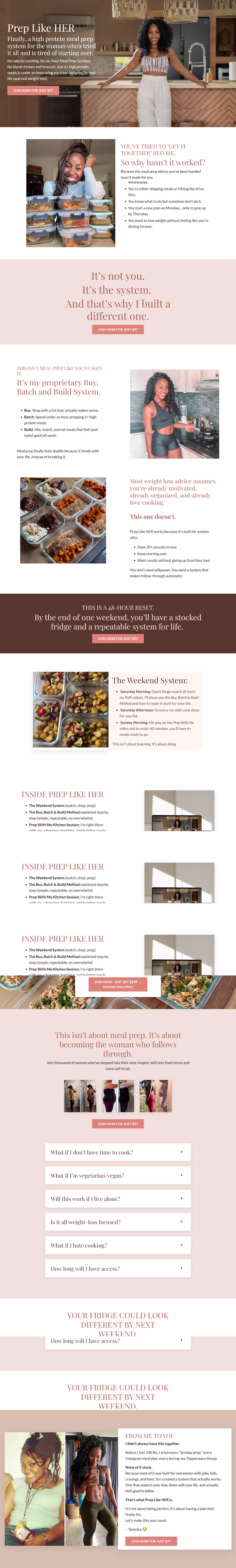 Cover image for Tameika's PrepLikeHer Landing Page