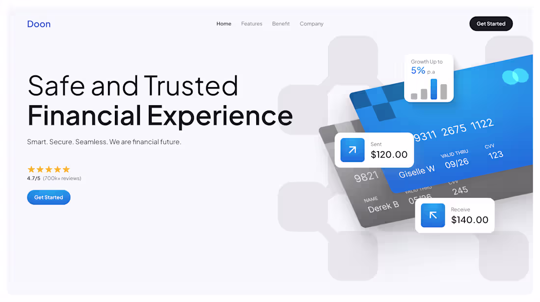 Cover image for A high-converting landing page designed