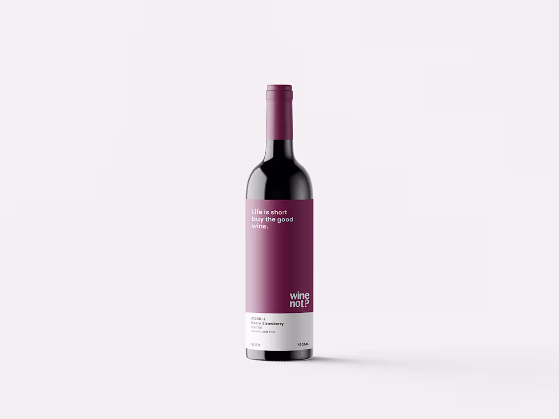 Cover image for Wine packaging inspired by pantone.