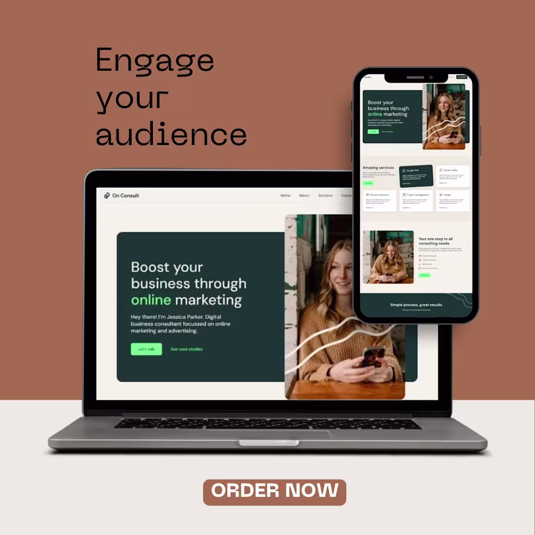 Cover image for I designed a modern, responsive