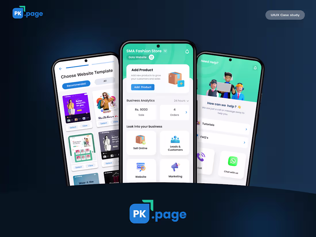 Cover image for PK.page : Business Development App