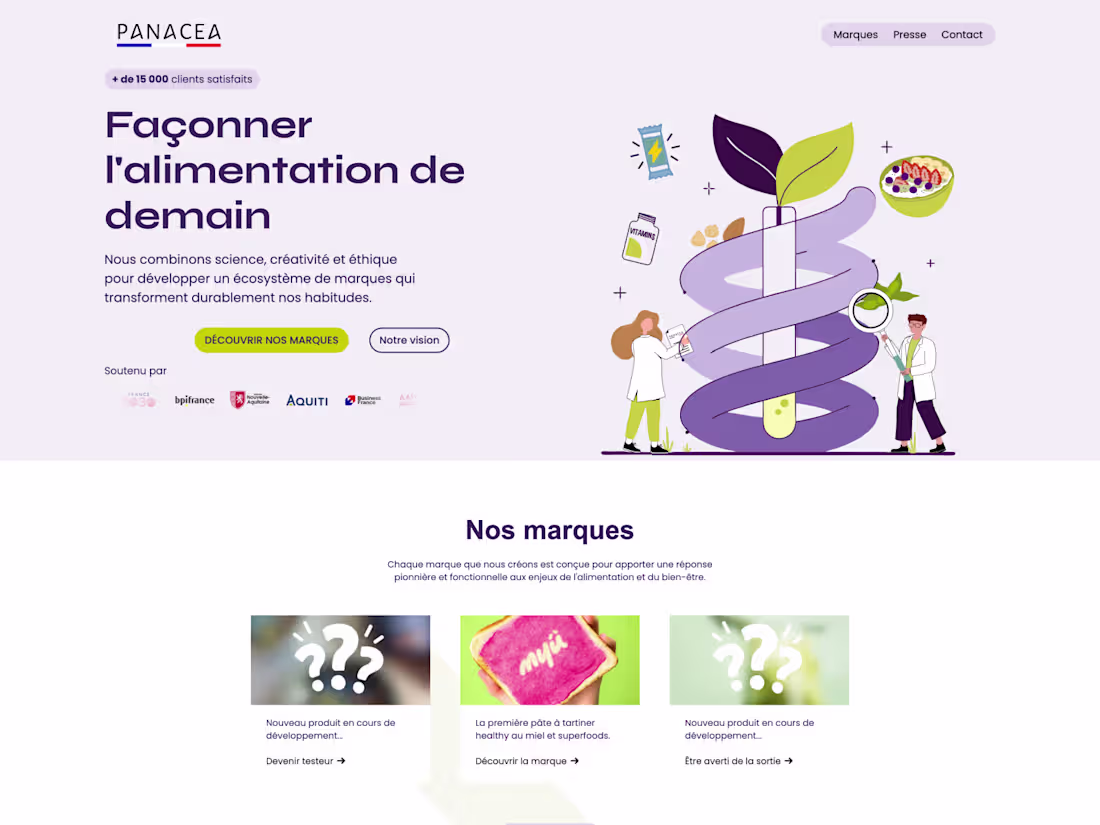 Cover image for Panacea Paris Mobile Responsive Build & UI Polish