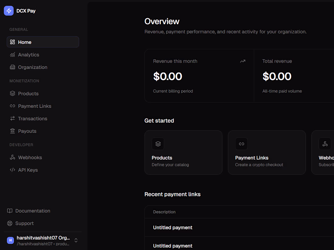 Cover image for DCX Pay - Crypto payments
built
