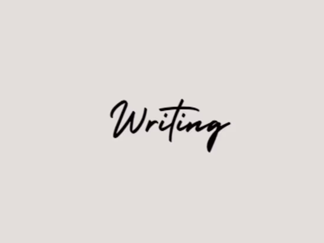Cover image for Writing