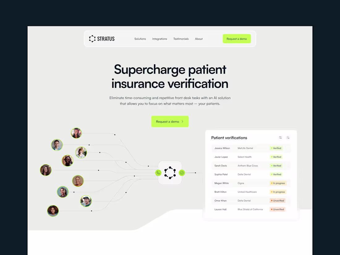 Cover image for Stratus | Webflow Design + Development