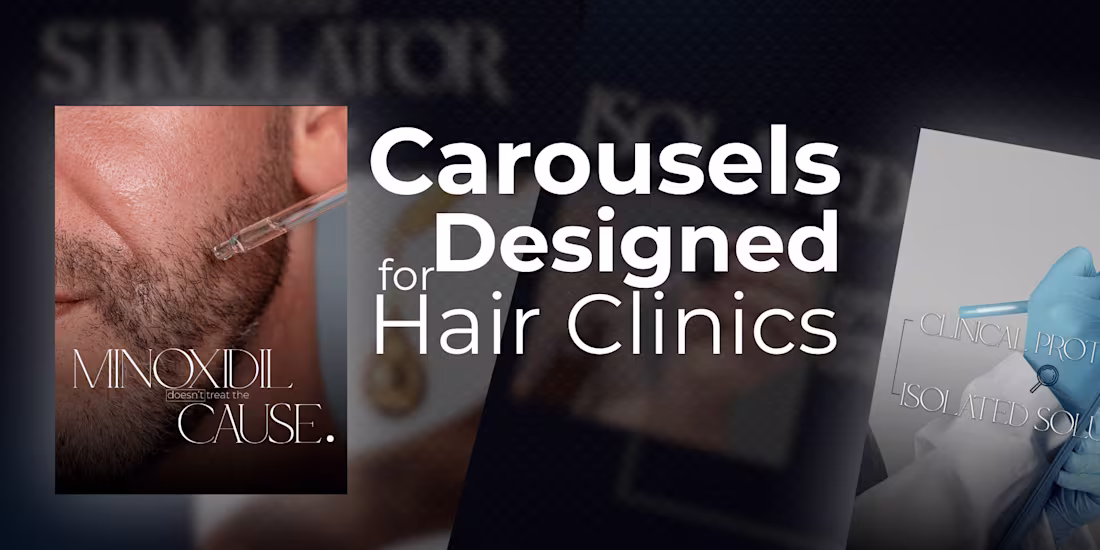 Cover image for Carousels Designed for Hair Clinics