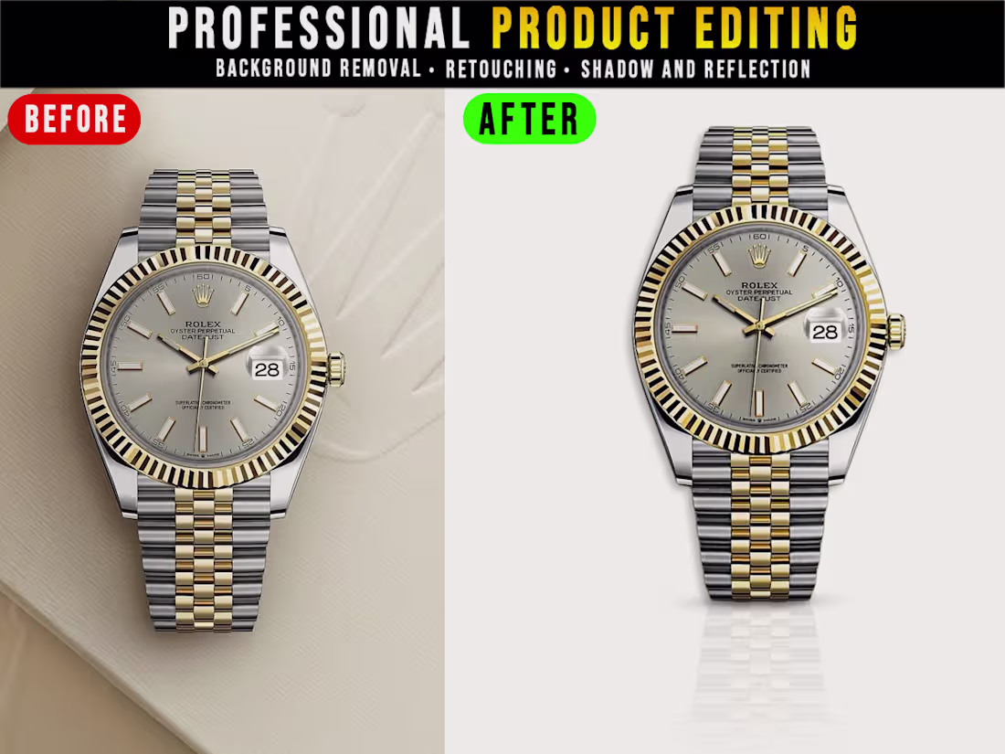 Cover image for Professional product photo editing for