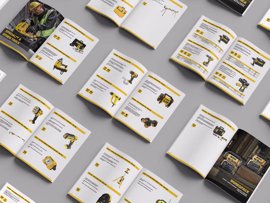Cover image for Product and company catalogs suitable for print and digital.