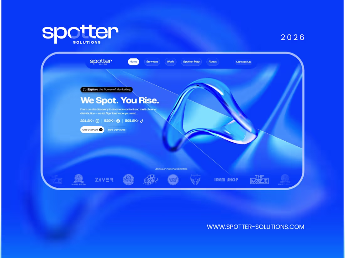 Cover image for Spotter Solutions Website