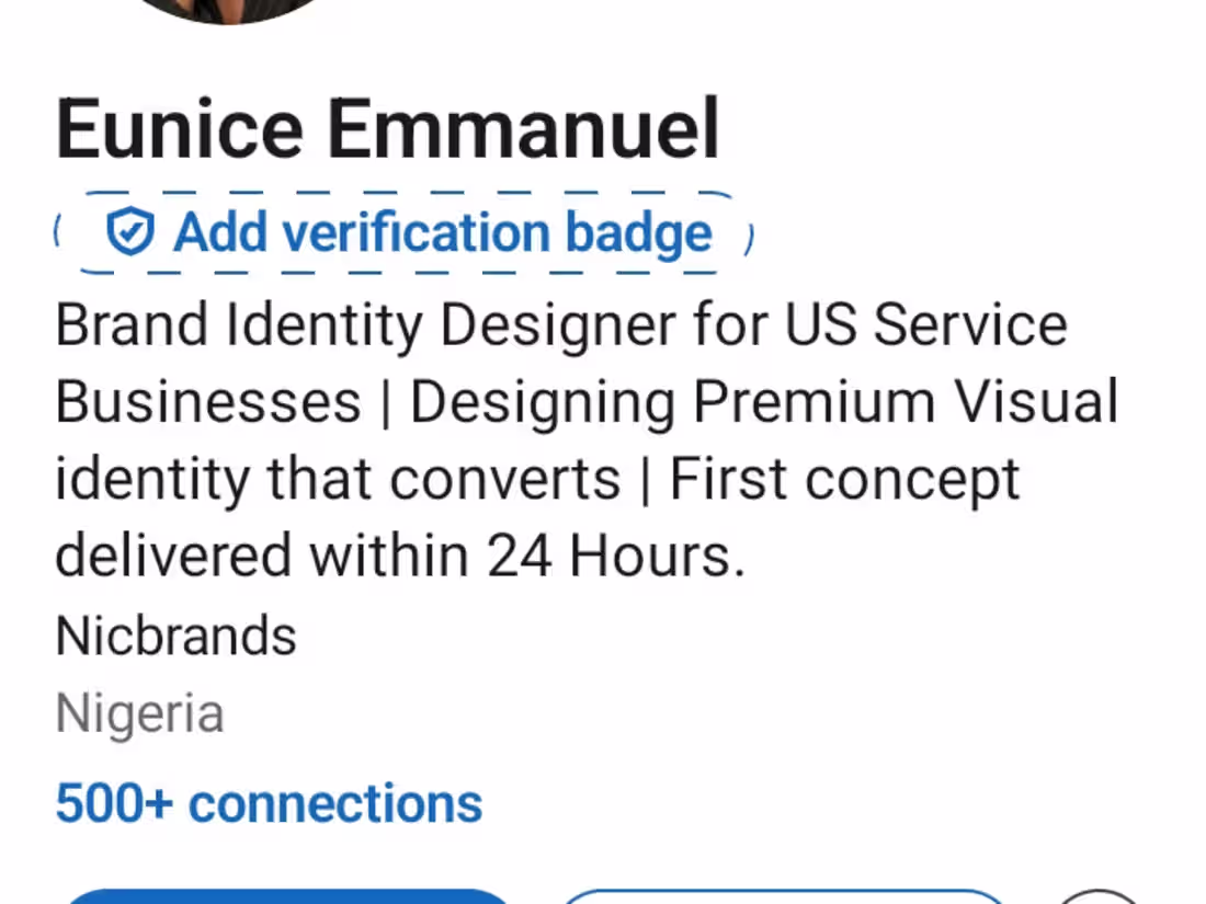 Cover image for "Managed LinkedIn account for a