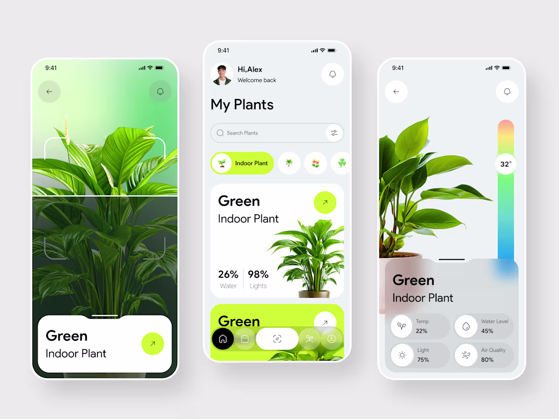 Cover image for Plant Care App Design