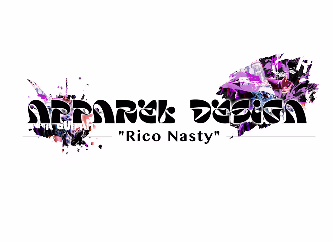 Cover image for Apparel & Poster Design - "rico nasty"