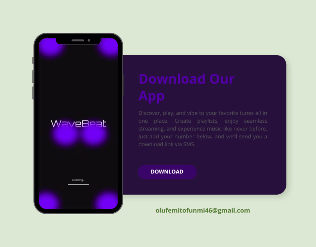 Cover image for Music Player App