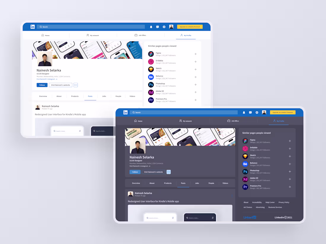 Cover image for LinkedIn Redesign
