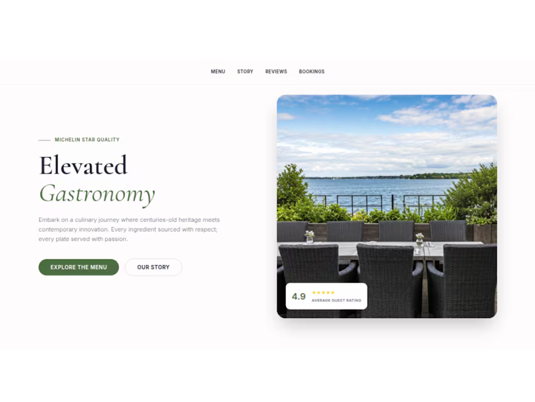 Cover image for Full landing page designed for