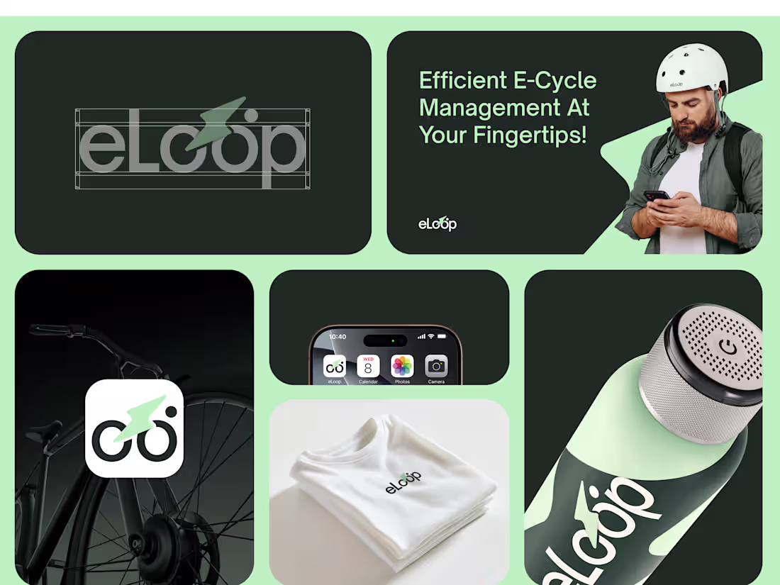 Cover image for eLoop Logo & Branding Design for Cycle Maintenance App