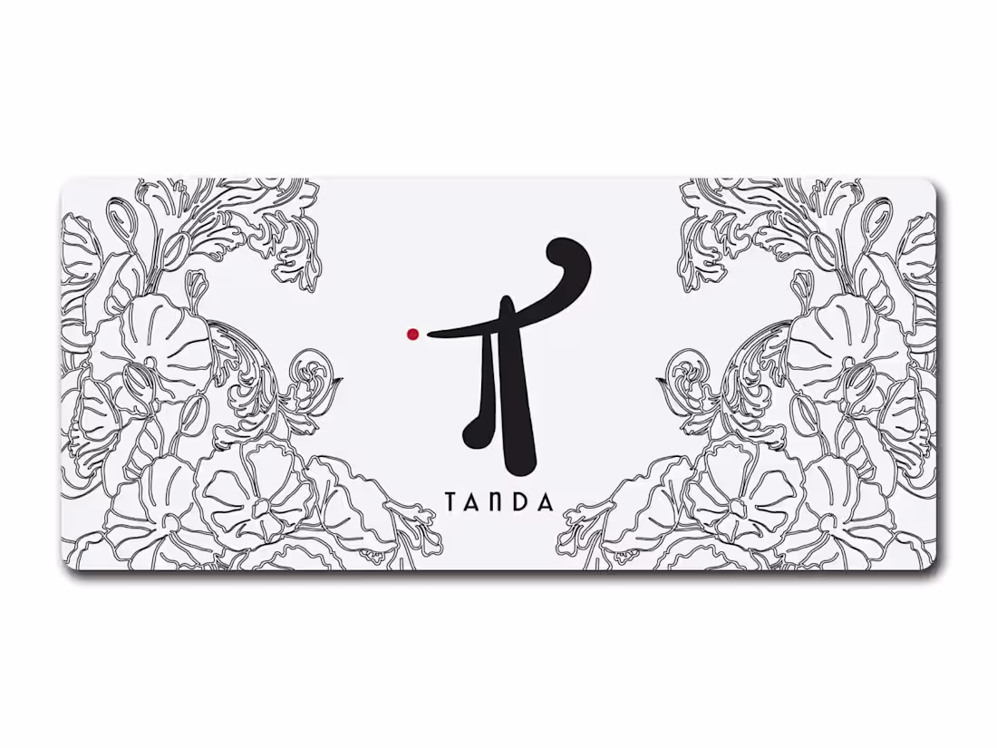 Cover image for TANDA is an abstract visual mark inspired by gestures, signs...