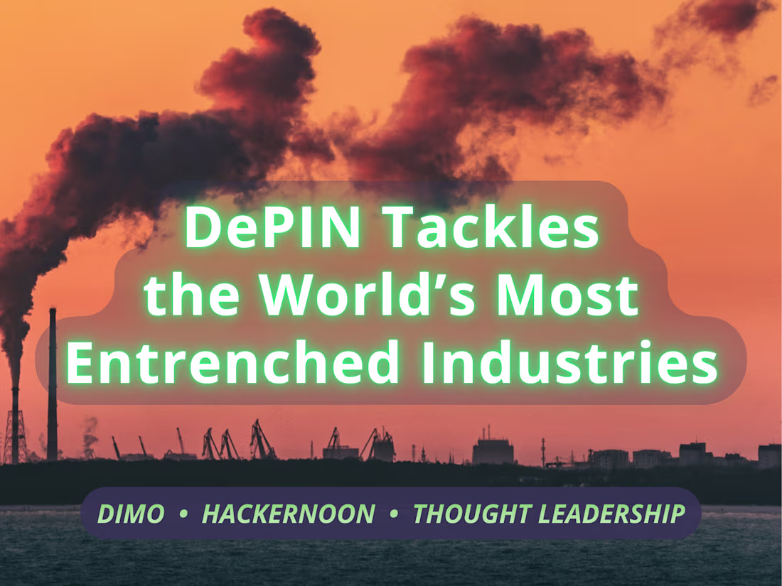 Cover image for Guest Post: DePIN Project Deep Dive