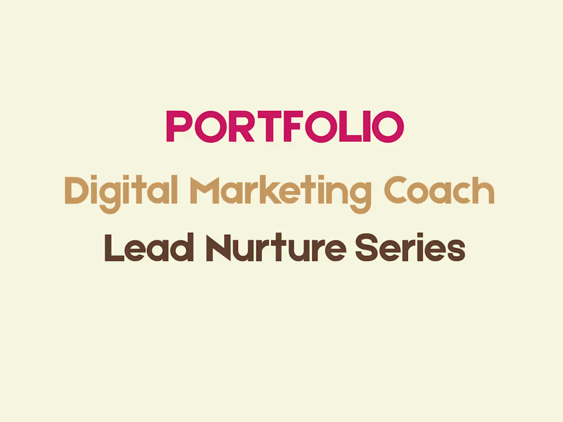 Cover image for Email Nurture Sequence for Solopreneur Growth Lab