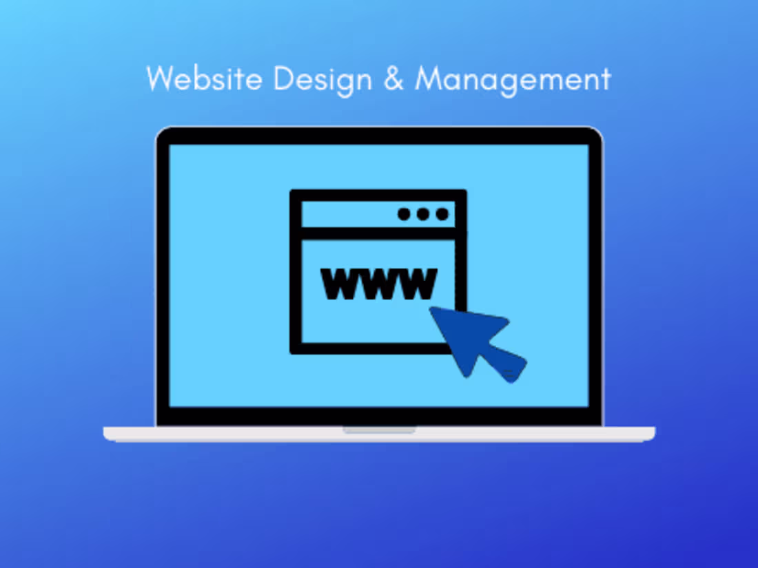 Cover image for Website Design & Management