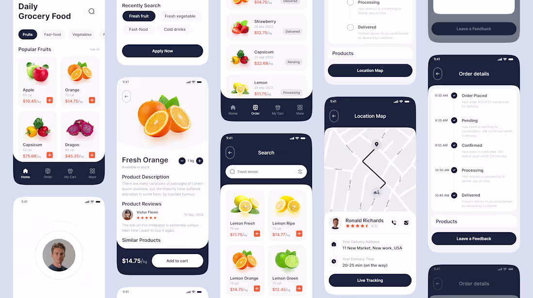 Cover image for Gronur UI Kit Development