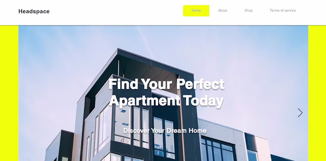 Cover image for Real Estate Wix website