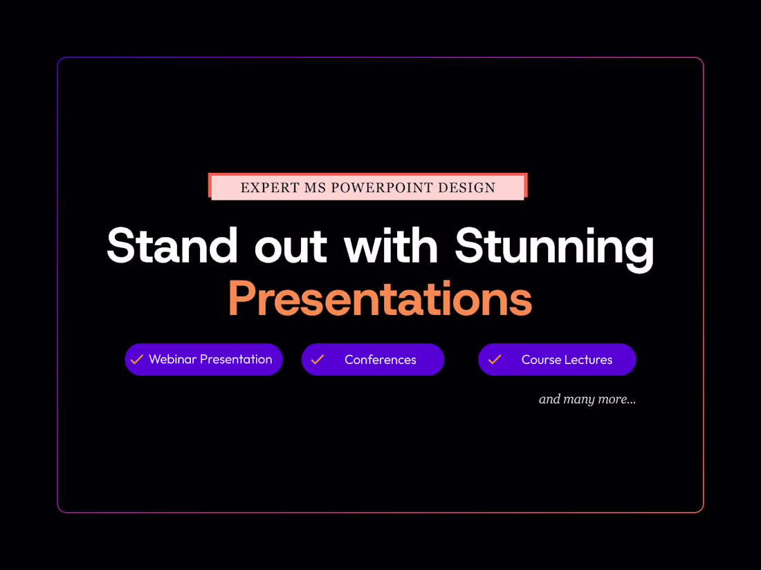 Cover image for Clean, Modern Presentation Design for Your Next Webinar