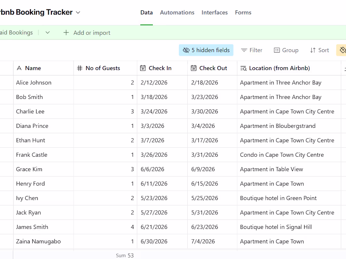 Cover image for Airbnb Listing Tracker