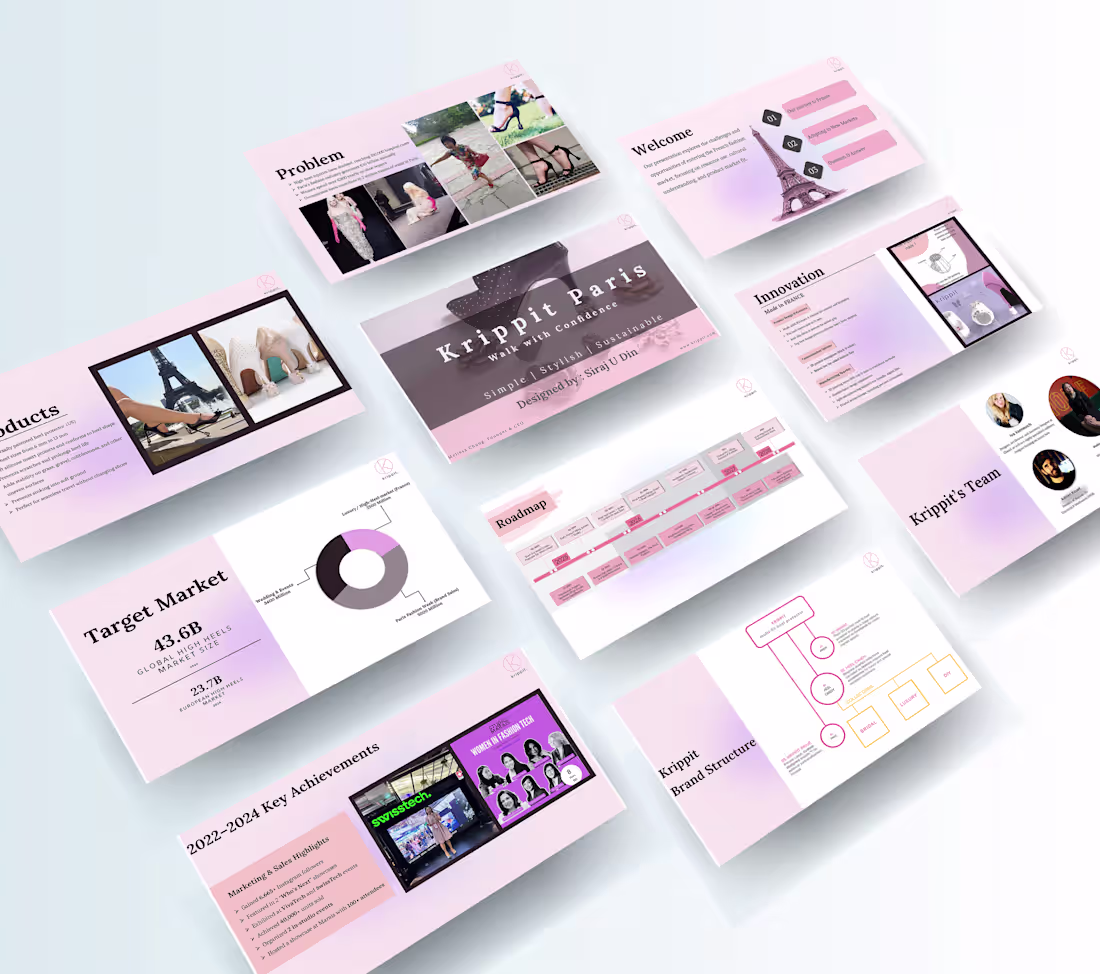 Cover image for Elegant, investor-ready 𝒑𝒊𝒕𝒄𝒉 𝒅𝒆𝒄𝒌 for Krippit