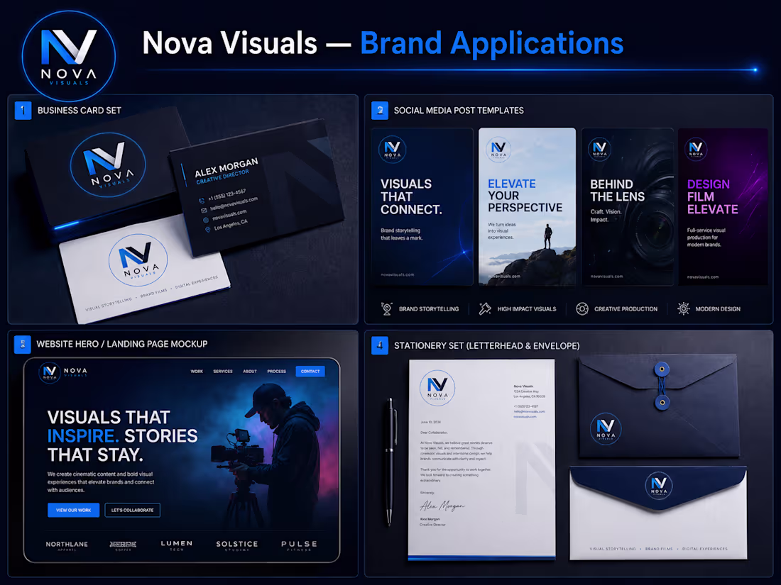 Cover image for A complete logo and brand