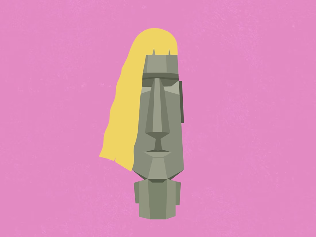 Cover image for The Easter Island Heads
