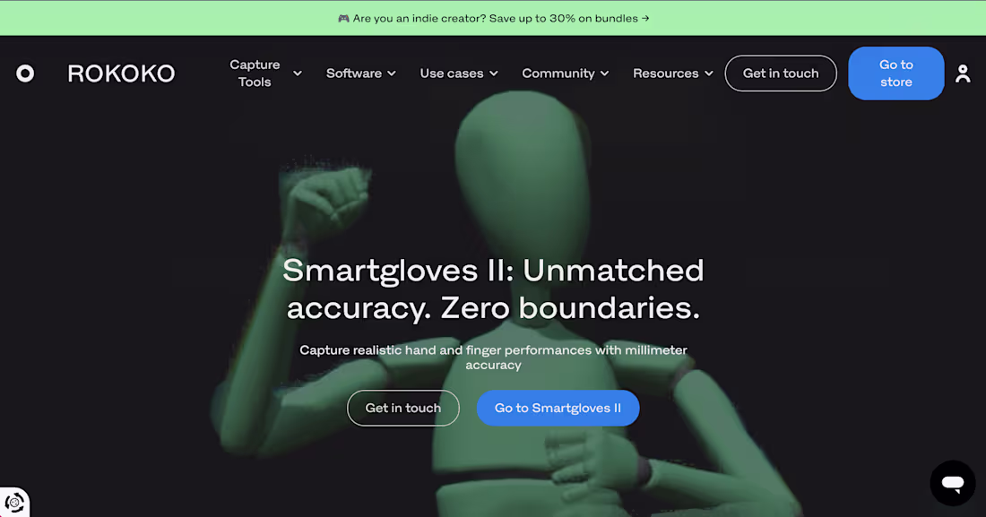Cover image for Rokoko — Motion Capture Web Platform