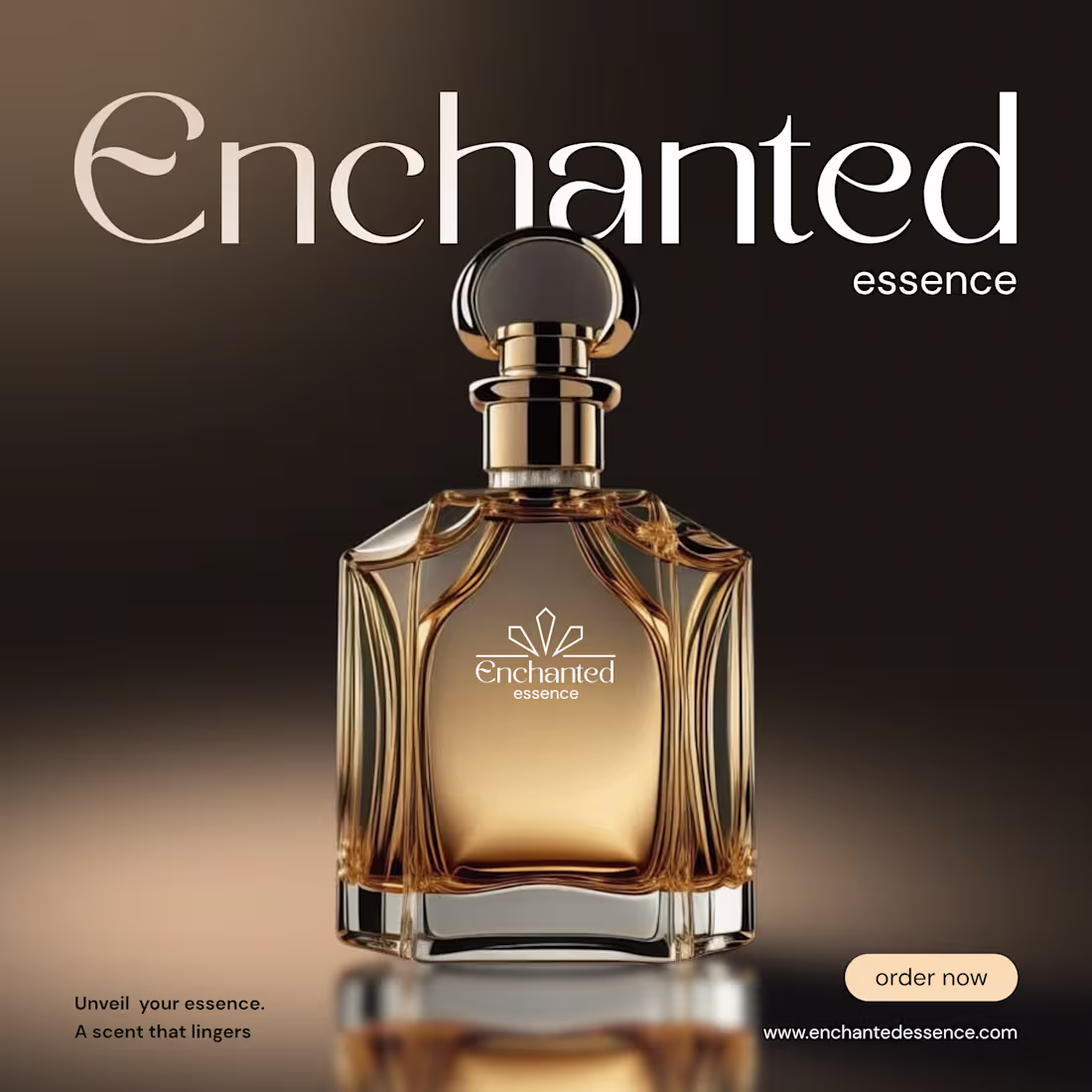 Cover image for Enchanted Essence Perfume Poster