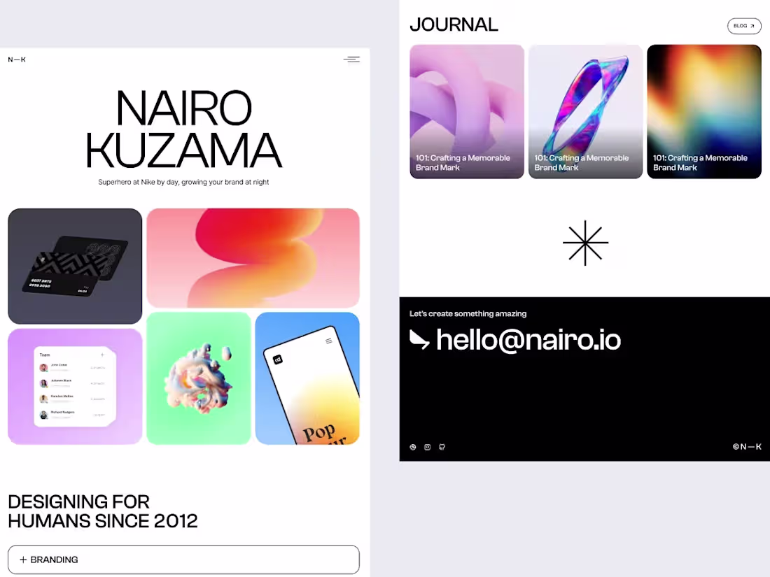 Cover image for Nairo Pro - Portfolio & Agency Website Template