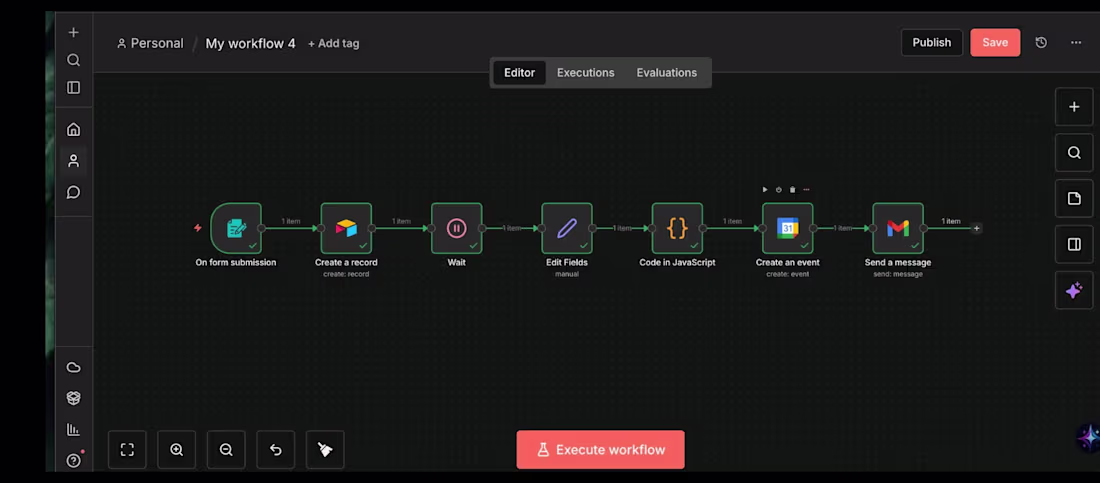Cover image for Automated Form-to-Notification Pipeline
Built in n8n