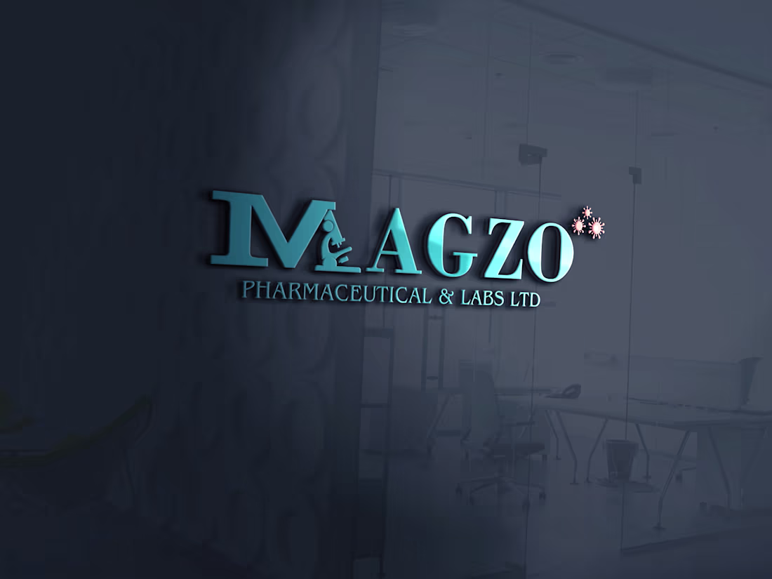 Cover image for Magzo Pharmaceuticals & Labs Logo Design