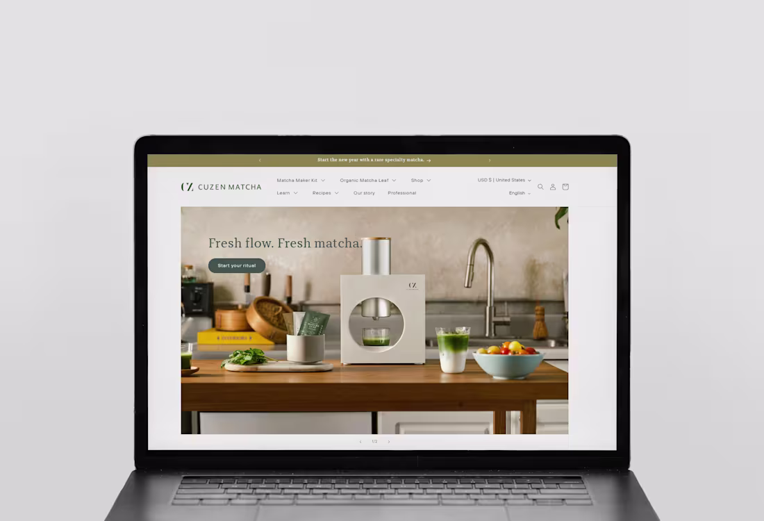 Cover image for Cuzen Matcha