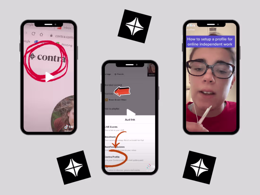 Cover image for Contra TikTok Jumps Partnership