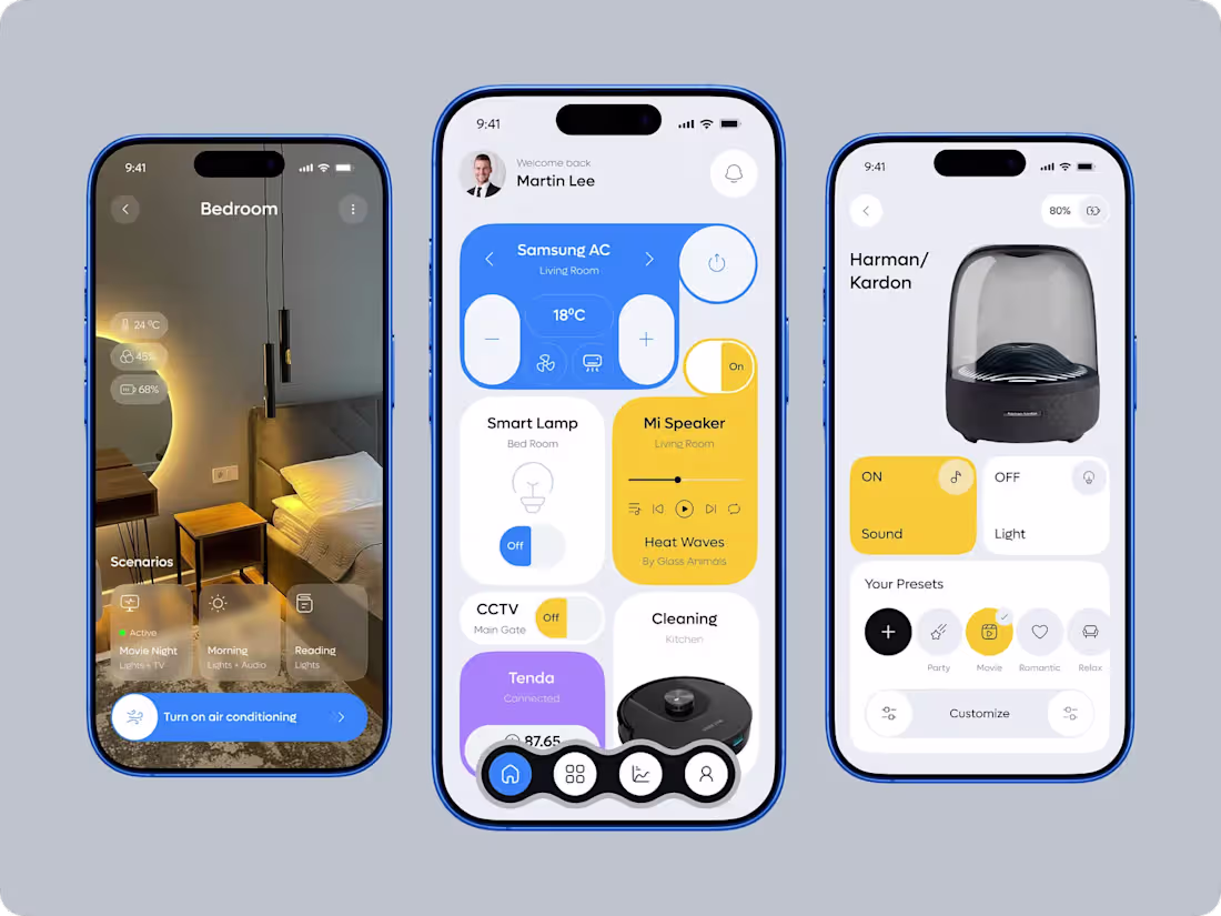 Cover image for Smart Home Mobile App Design