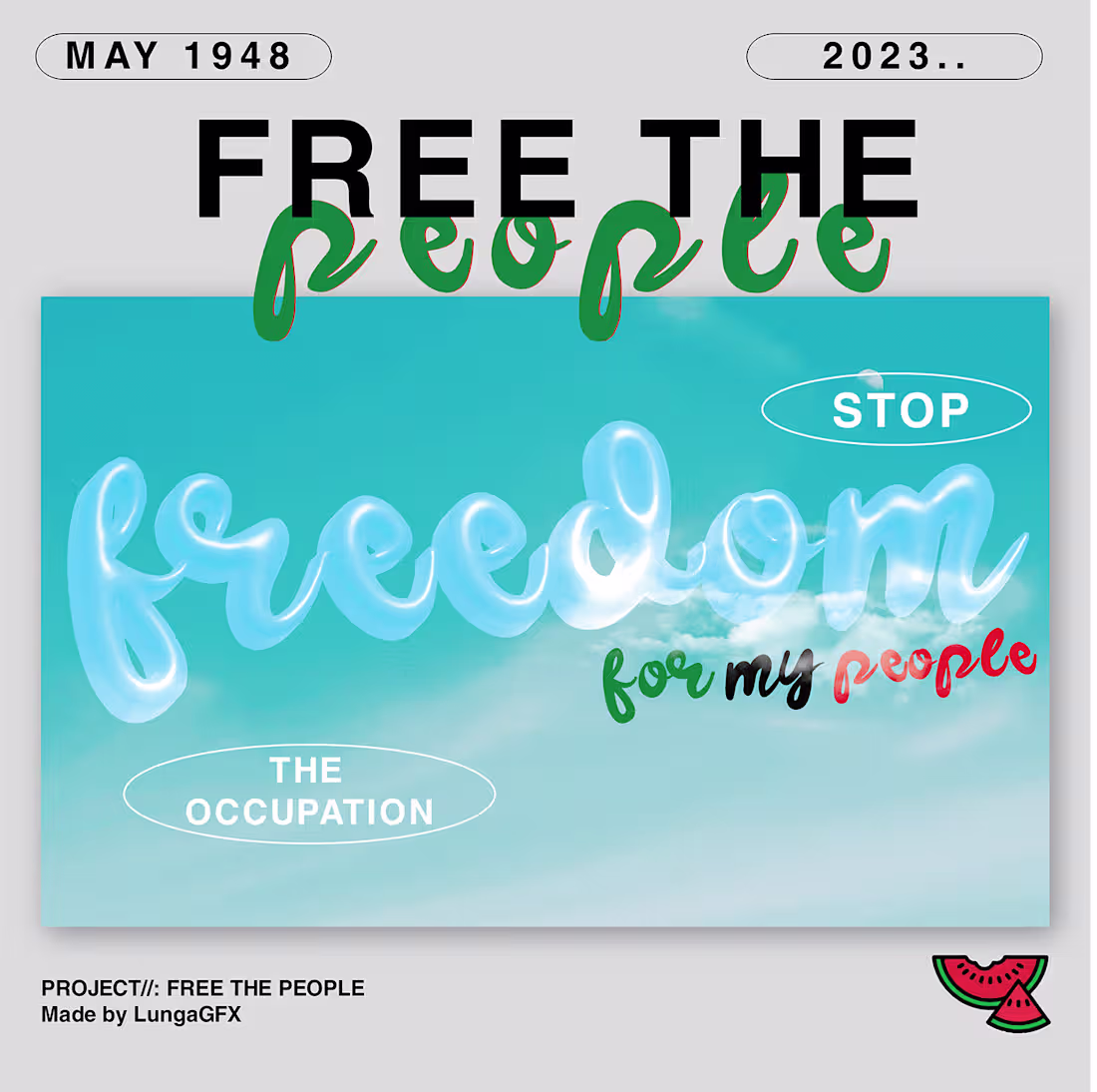 Cover image for PROJECT FREE THE PEOPLE on Behance