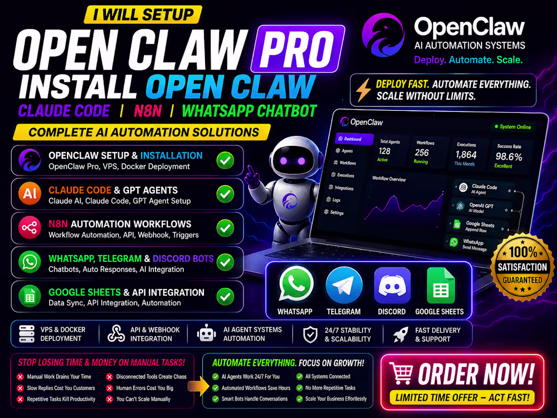 Cover image for OpenClaw AI Workflow Systems