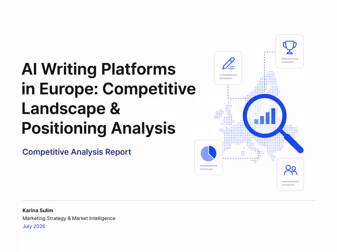 Cover image for AI Writing Tools Competitive Landscape
