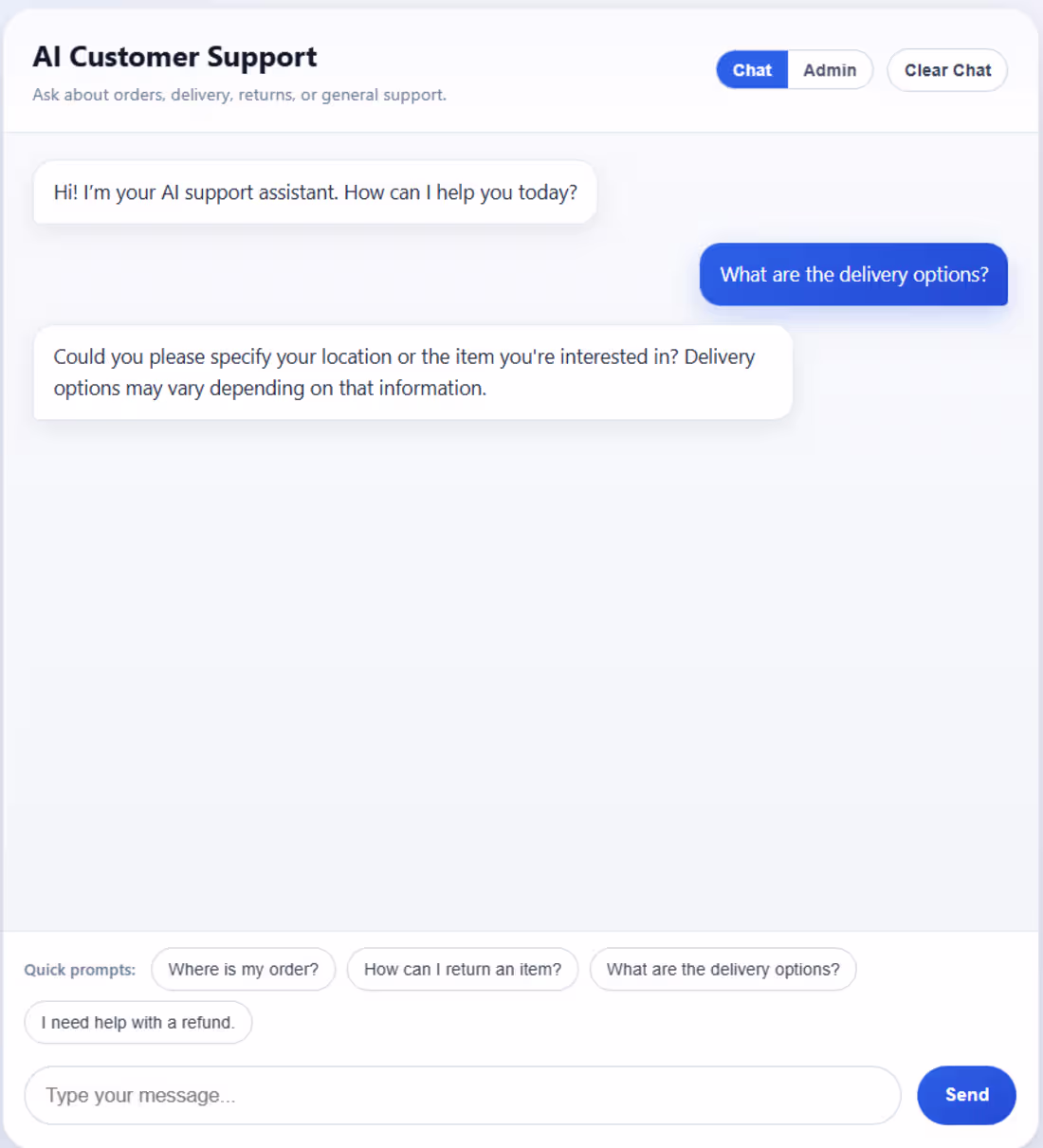 Cover image for AI Support Chatbot is a