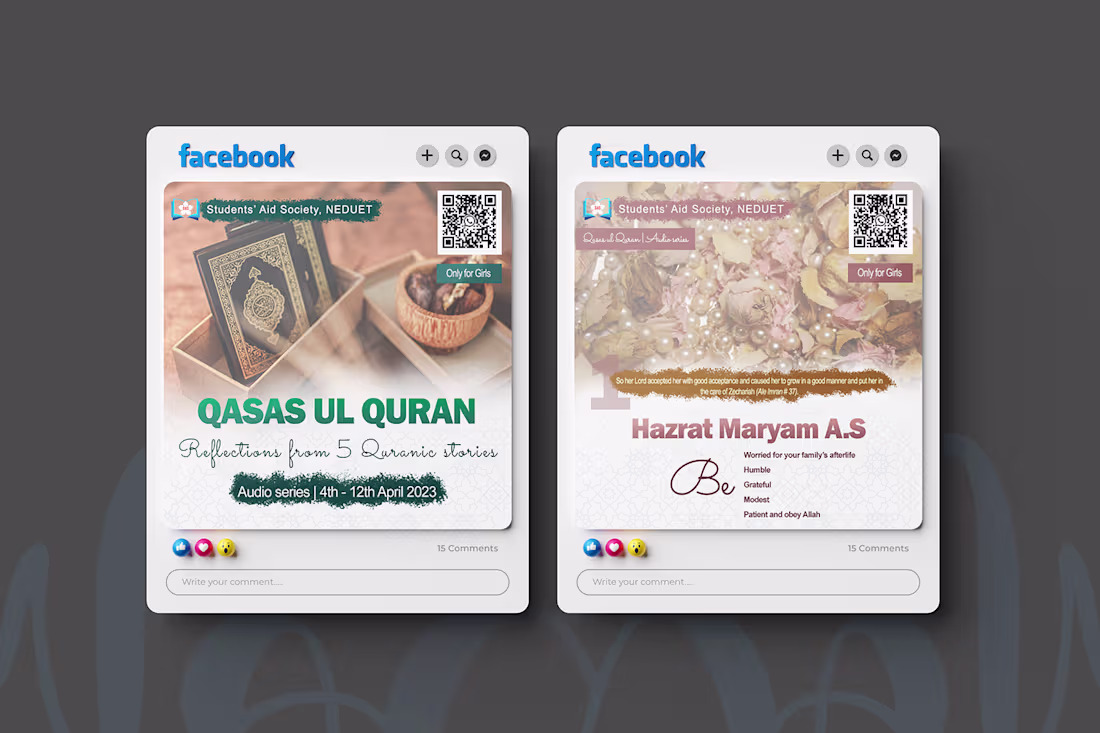 Cover image for Facebook Posts :: Behance