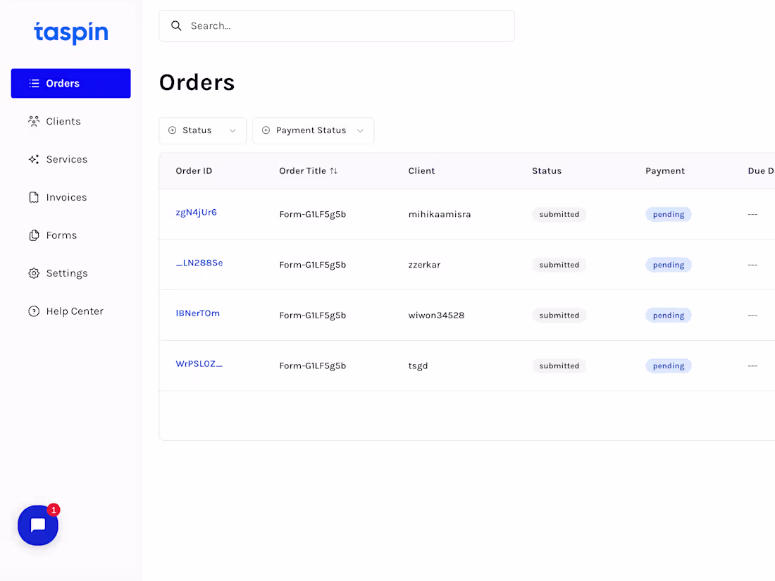 Cover image for Taspin - Project Management Tool