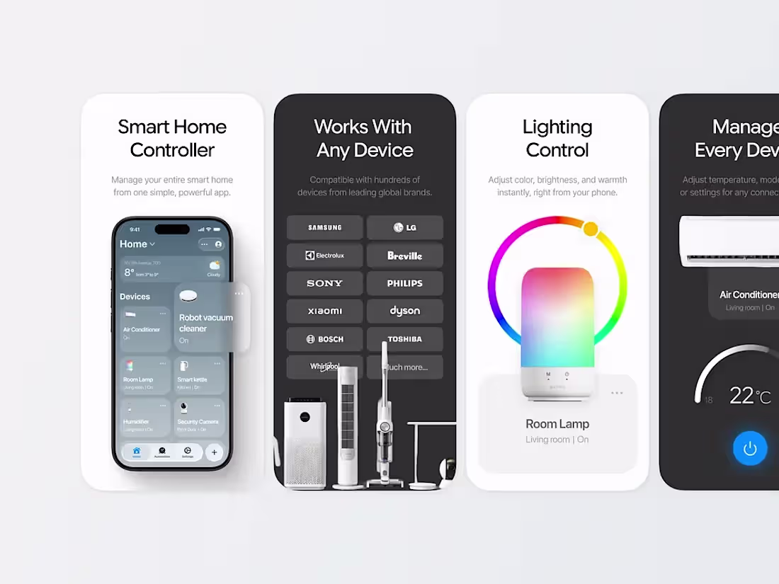 Cover image for Smart Home Controller Screenshots