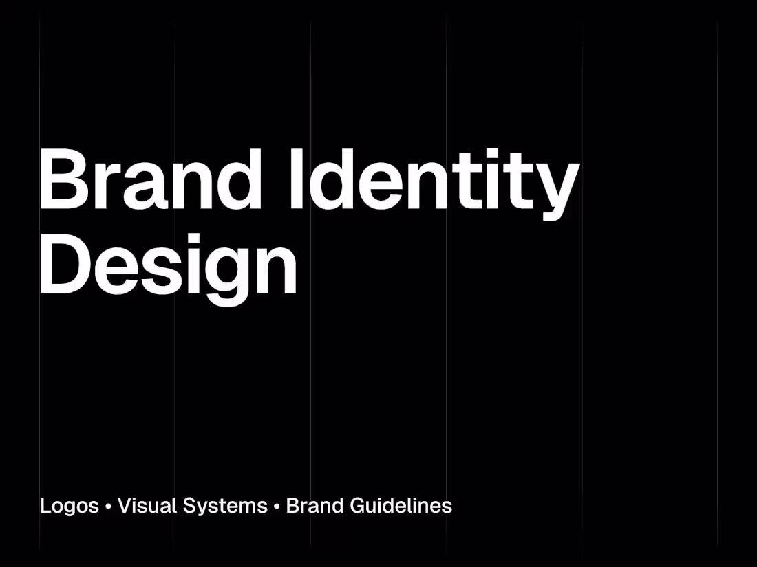 Cover image for Brand Identity Design