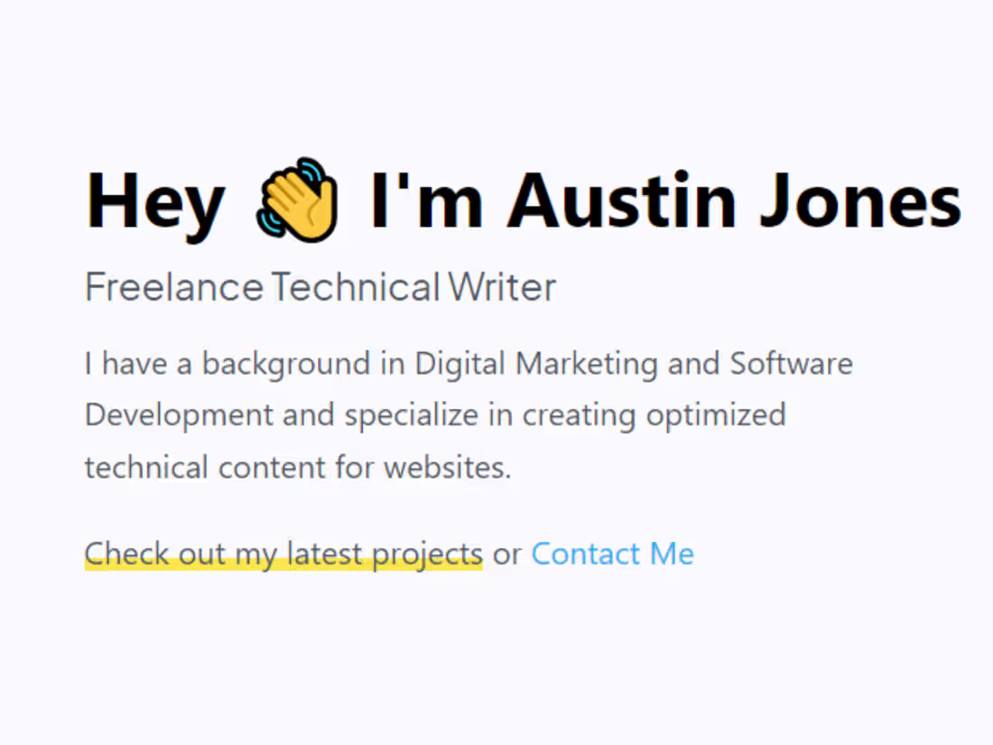 Cover image for Freelance Writer Portfolio