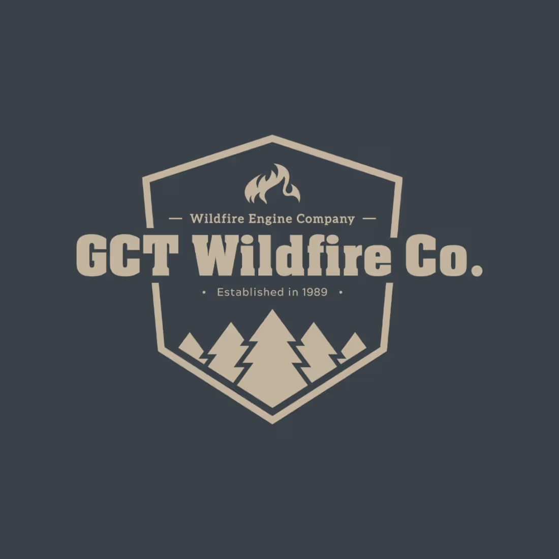 Cover image for GCT Wildfire Co. | Logo Design