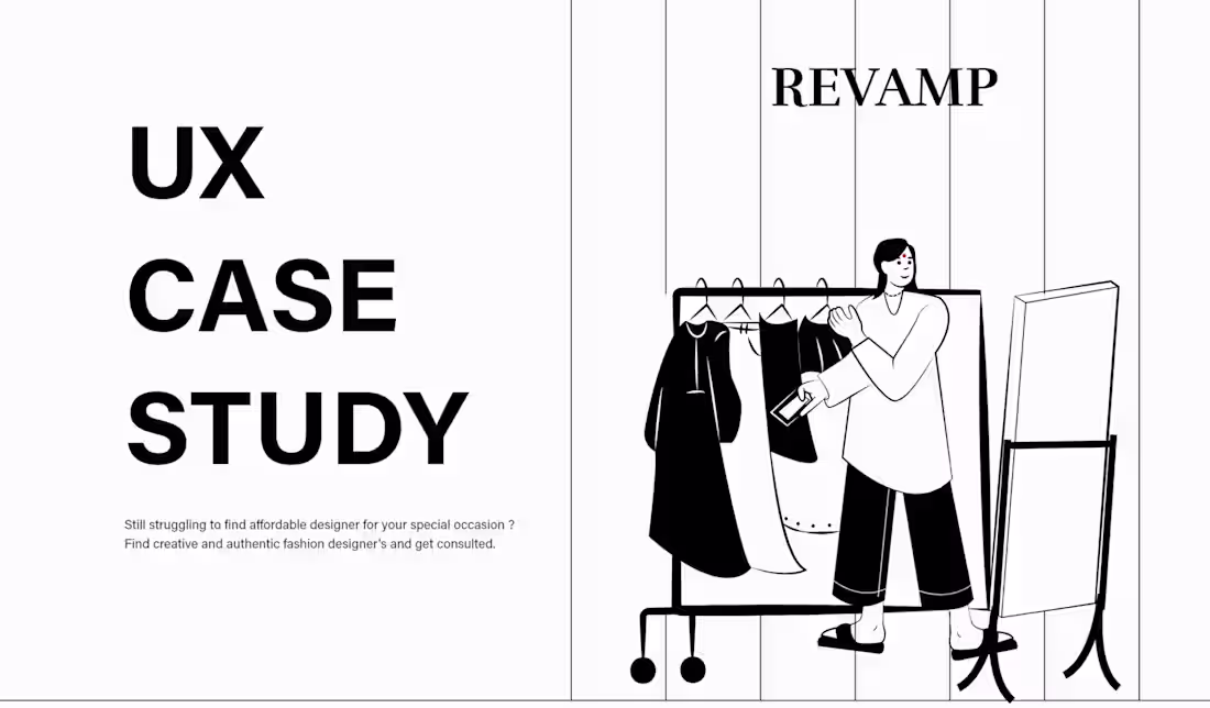 Cover image for Revamp - Fashion Freelancing App